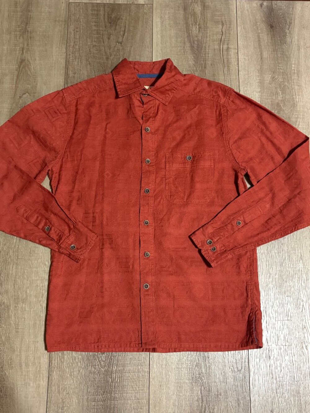The Territory Ahead Textured Shirt Men's Small